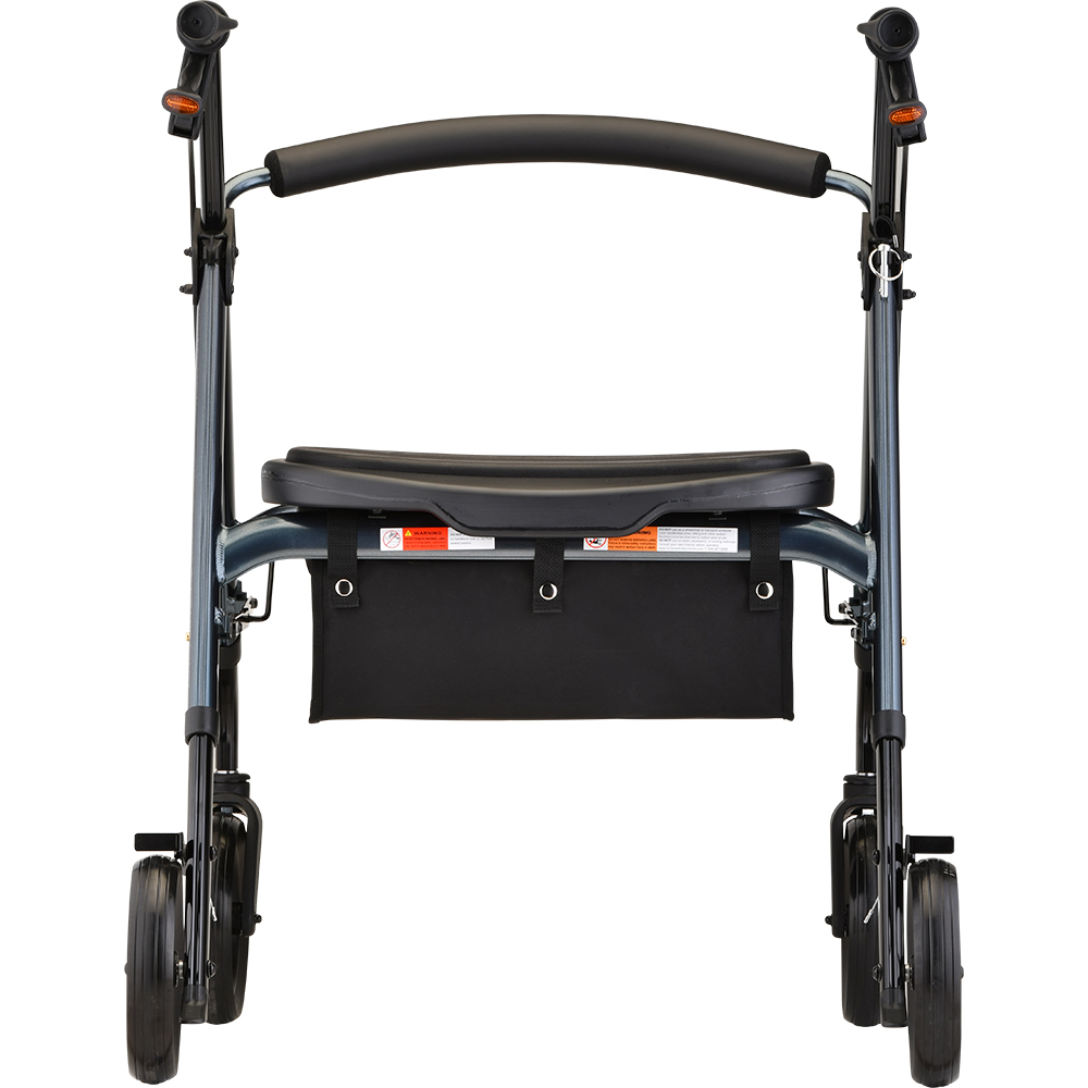 STAR 8 DLX WIDE ROLLATOR BLUE